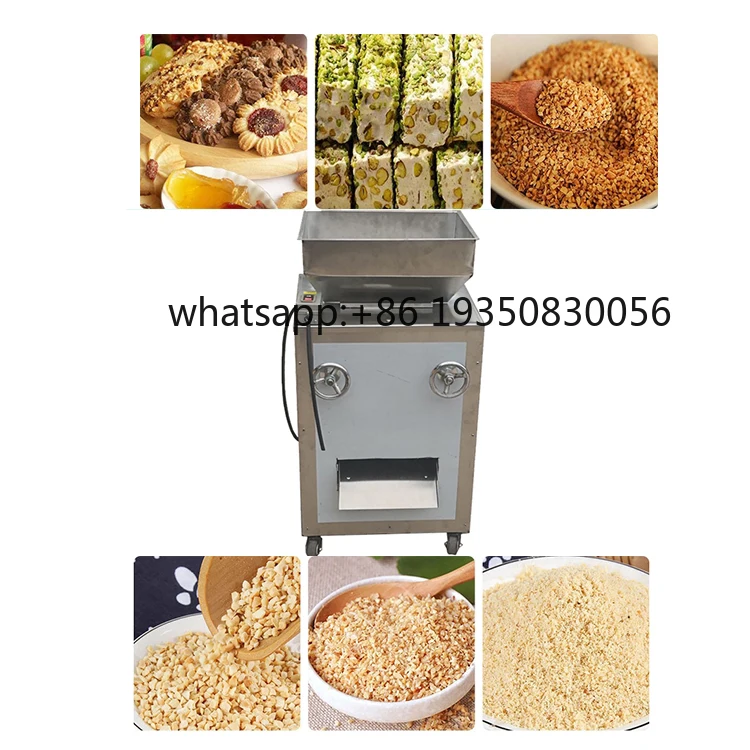 

Quality Nut Peanut Almond Cutting Crushing Chopping Machine Peanut Cutting Nut Chopper Machine