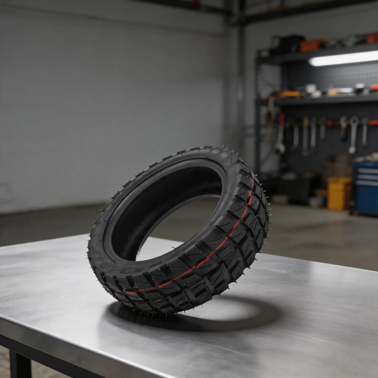 10 Inch 10x2.75-6.5 Outer Tyre Designed For Dualtron 3 E-scooters Requiring Increased Traction On Loose Or Uneven Ground