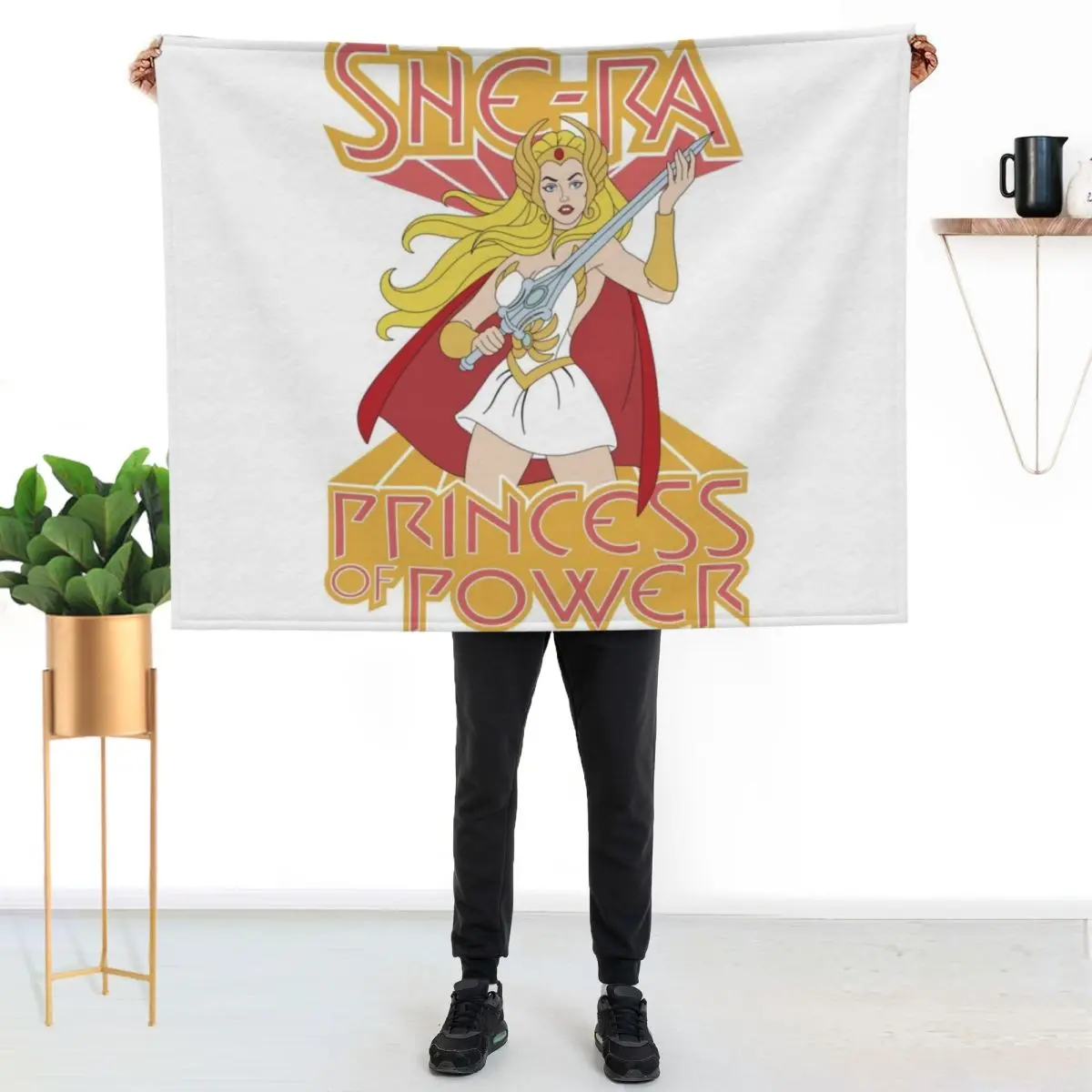 

She-Ra Throw Blanket All Season Lightweight Soft Blanket for Bed