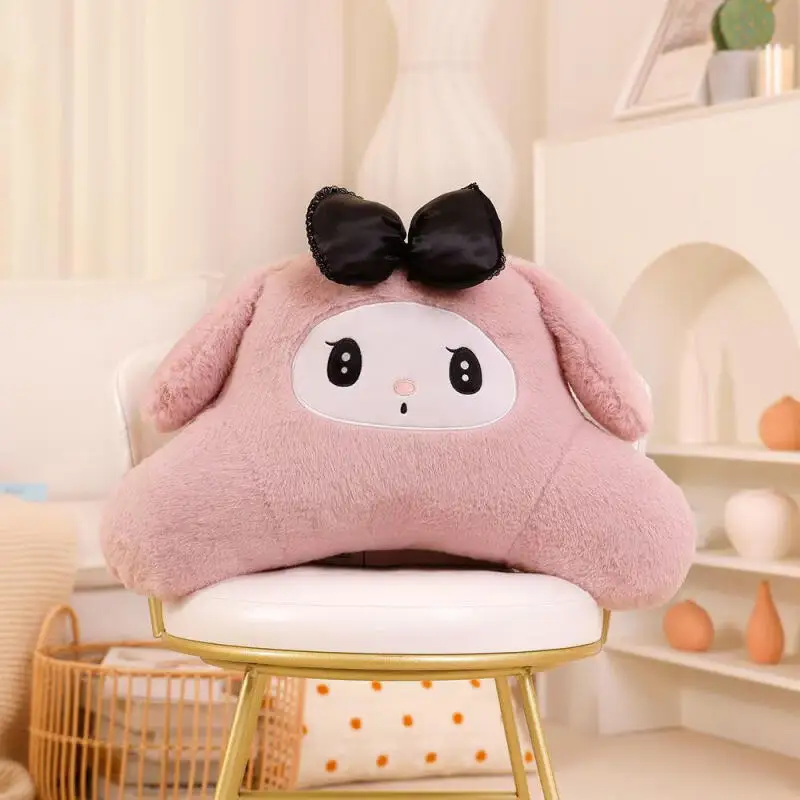 وسائد سانريوس كاواي هالو كيتي فتاة وسادة حماية الخصر الديكور الحلو السرير الترفيه بسيط رائجة البيع غرفة المعيشة