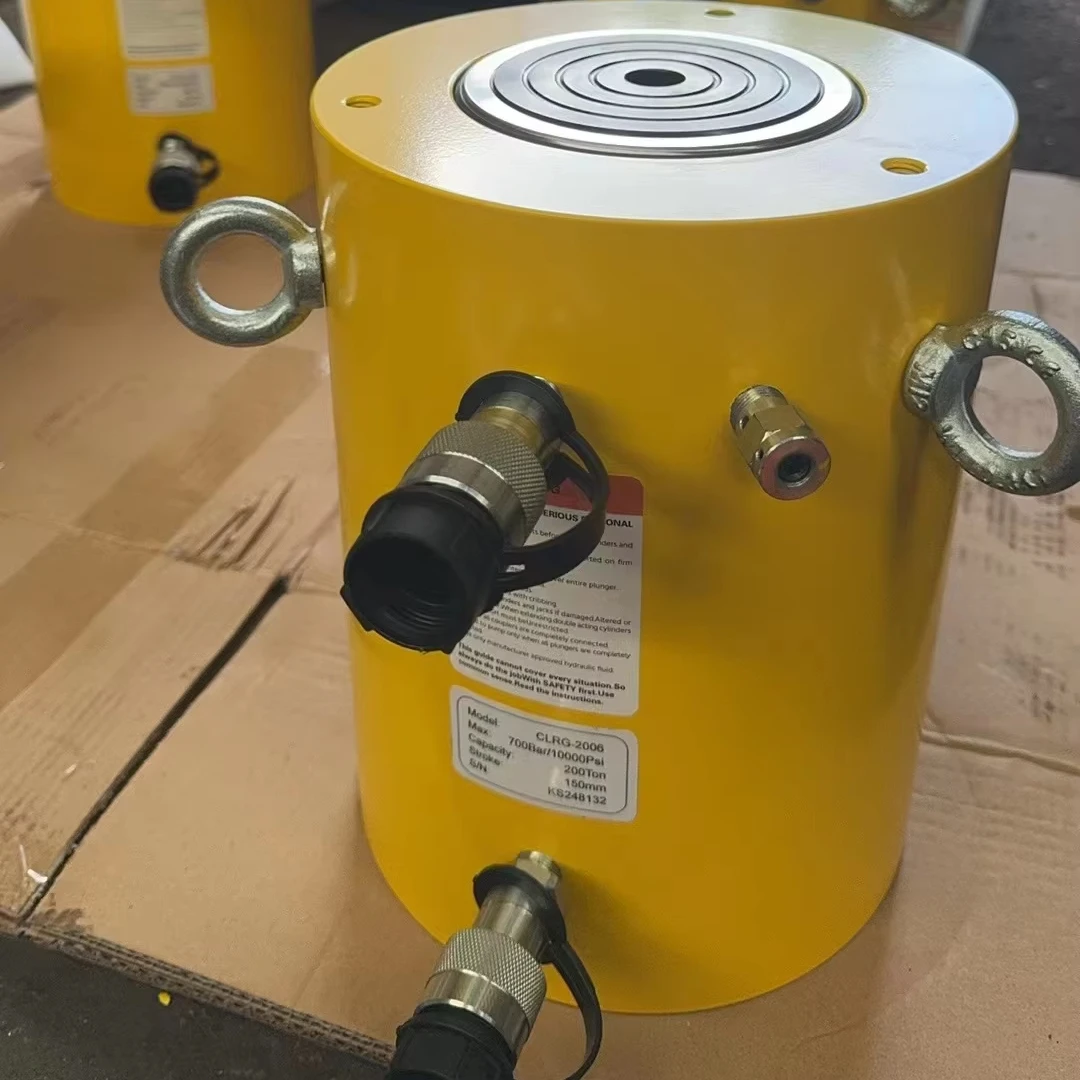 

Уникальный эквивалент CLRG-2006 Enerpac, 200 тонн, 6-дюймовый домкрат гидравлического цилиндра для строительства