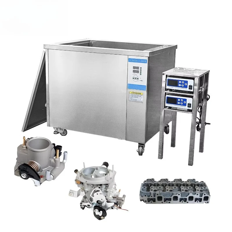 Single Tank Industrial Ultrasonic Cleaner Car Engine Cylinder Block Parts Injector DPF Cleaning Machine Ultrasonic Bath