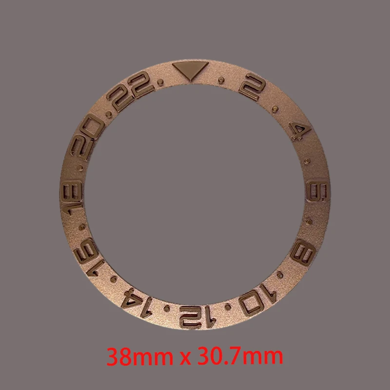 

Mod 38mmx30.7mm Curved Metal Watch Bezel Insert Ring Fits SKX007 SKX009 SUB GMT Watch Case NH36 NH35 Watch Ring Parts Refit