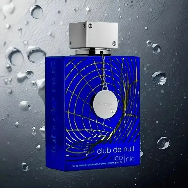 Armaf Club de Nuit Blue Iconic dla mężczyzn Eau de Parfum Spray, 100 ml, długotrwały zapach dla mężczyzn