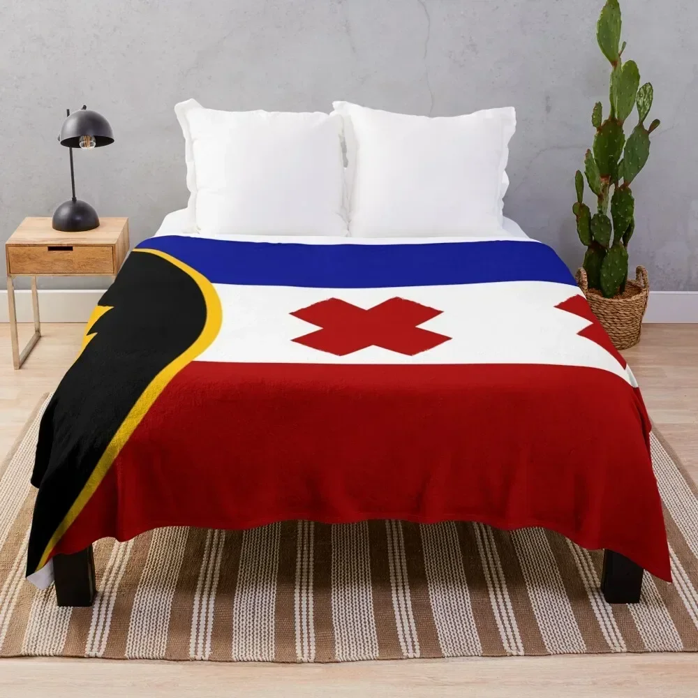 

L'Manburg Flag Dream SMP Throw Blanket Machine Washable Soft Warm Blanket