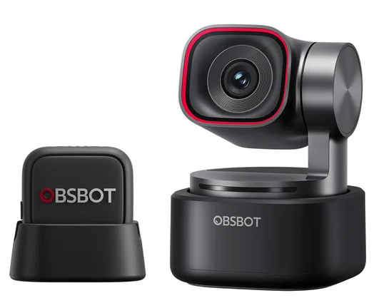 新しいOBSBOT Tiny 3 AI搭載PTZ 4Kウェブカメラ、コンパクトな4K USB