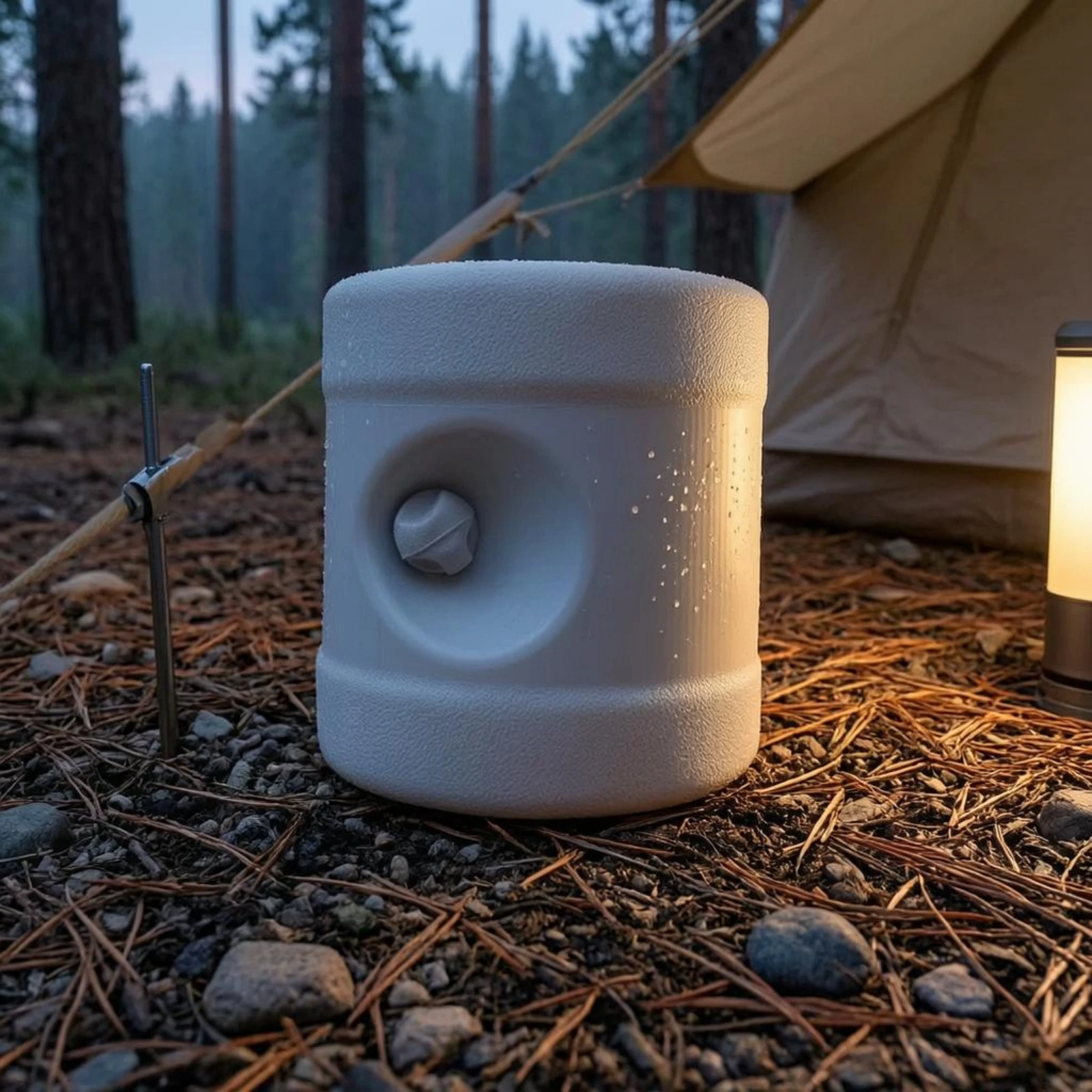 Water-Filled Umbrella Base Recessed Fill Opening Tent Umbrella Base Stabilizer Block Screw Cap Textured