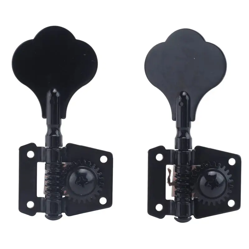 CGDS-4Pcs Guitar Tuning Pegs Electric Bass Tuner Peg Guitar Open Gear Tuning Pegs Machine Heads For Fender Jazz Bass Guitar