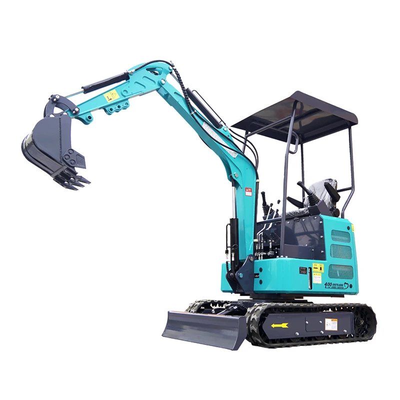 Mini Crawler Hydraulic Excavator Diesel 1 Ton Excavators Garden Digger Tools Machine Digging Tool Farm Equipment Customization