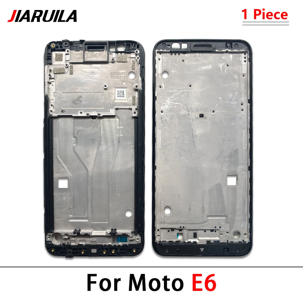 Front Housing LCD Display Bezel Middle Frame For Motorola Moto E13 E20 E22 E32 E40 E6 E6s E7 Play Plus Power