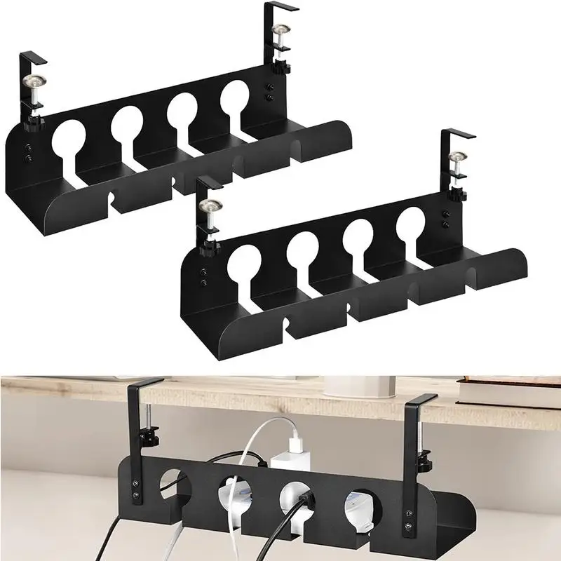

Under Desk Wire Management Under Desk Wire Organizer Box Desk Wire Management Cord Organizer No Drill Wire Management Rack for