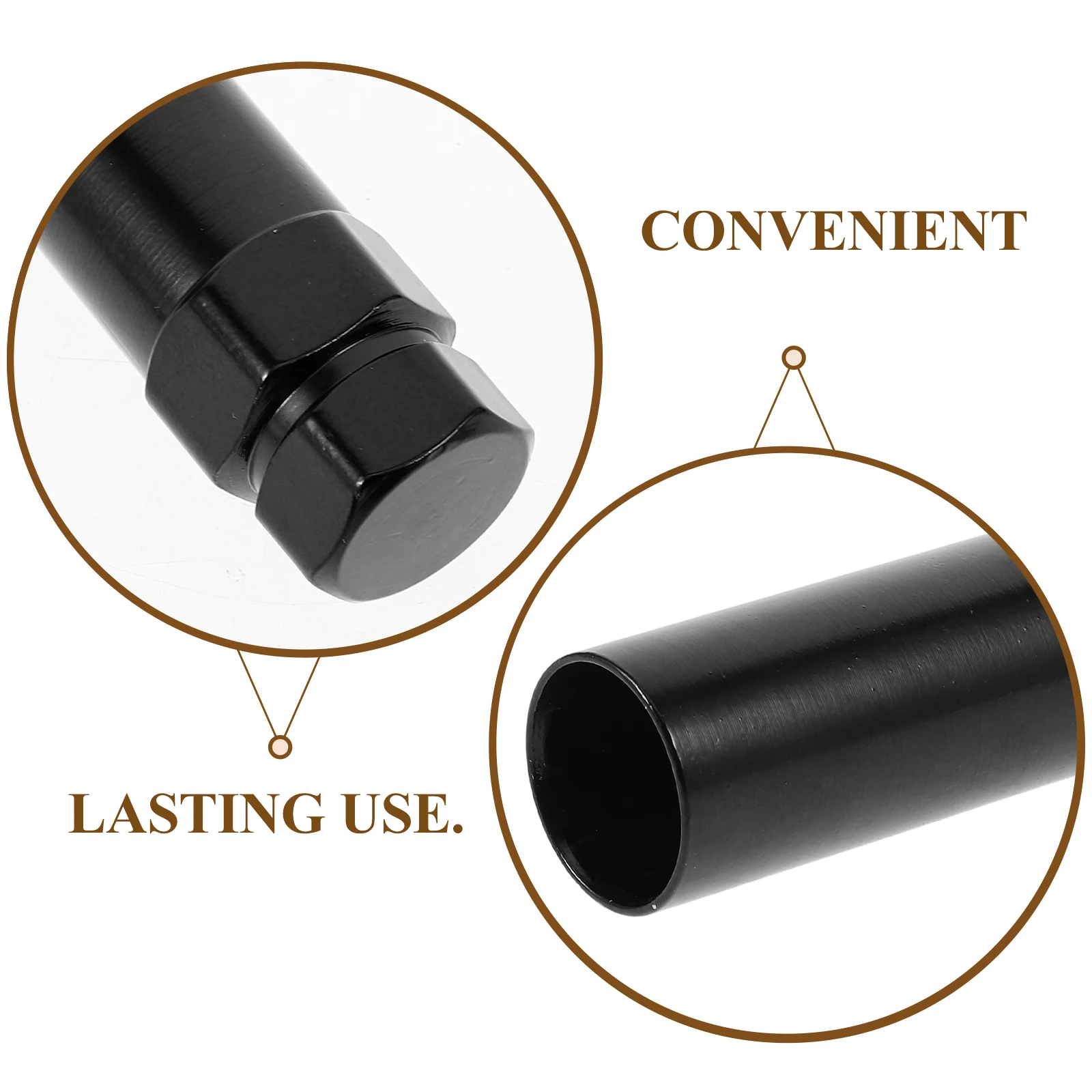 

21Mm 21Mm Replacement Drive Impact Lug Nut Thin Wheel Hub Nut Socket Auto Repair Tool Steel Socket Replacement