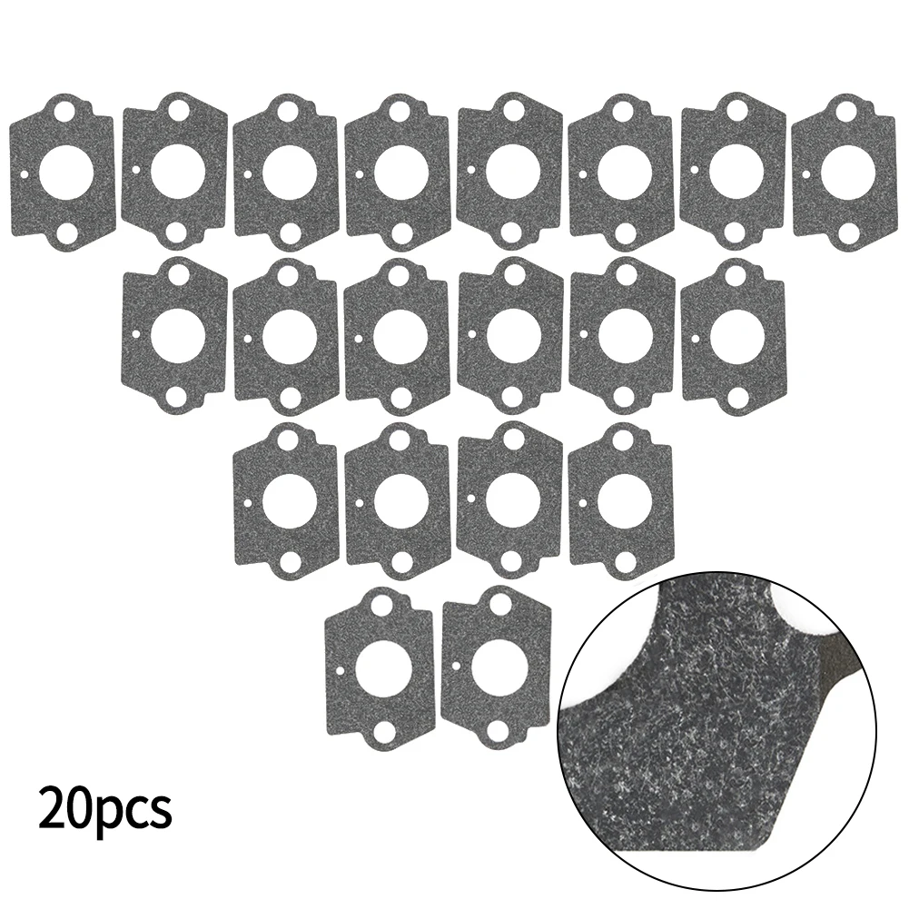 For Craftsman for poulan for zama Carburetor Gaskets 20Pcs Rebuild Engine Part Motorcycle Accessories Kit For Craftsman