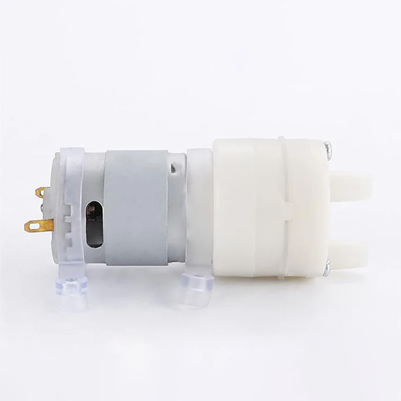 1PC 365 Micro Water Pump Motor DC 12V Self Priming Pump Silent Electric Diaphragm Pump Large Flow 1.5L/Min ABS Food Grade