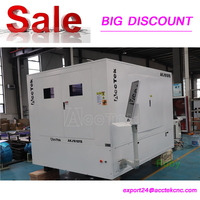 AccTek Small Size 1610 Fiber Laser Cutting Machine 2000Wat 3000W 6000W Full Enclosed 1600*1000mm Lazer Cutter For Metal