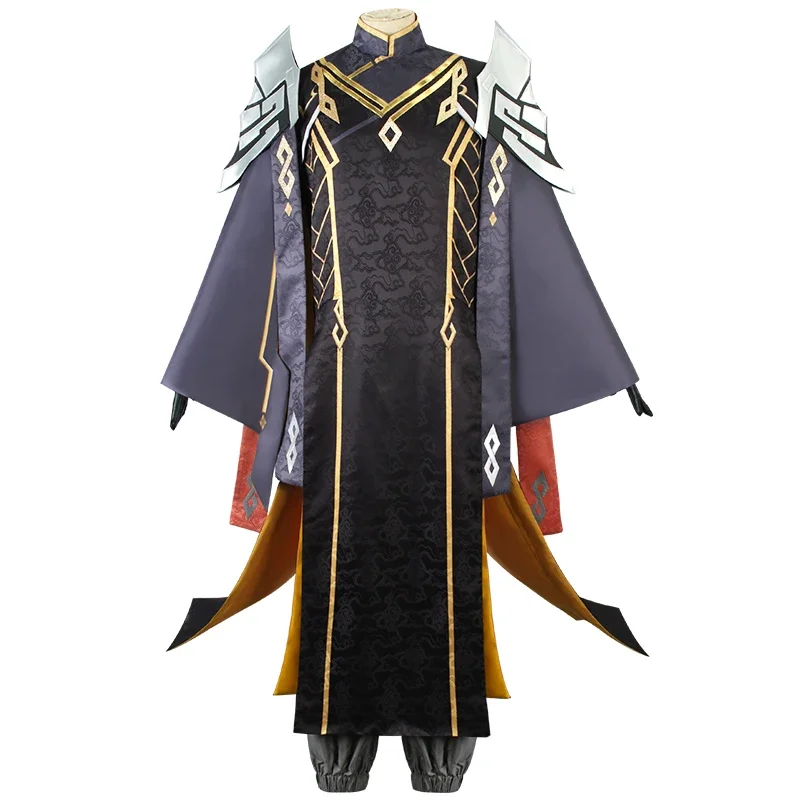 ZHONGLI Costume Genshin Impact Cosplay games anime costumes Halloween Costumes Set Ancient clothing