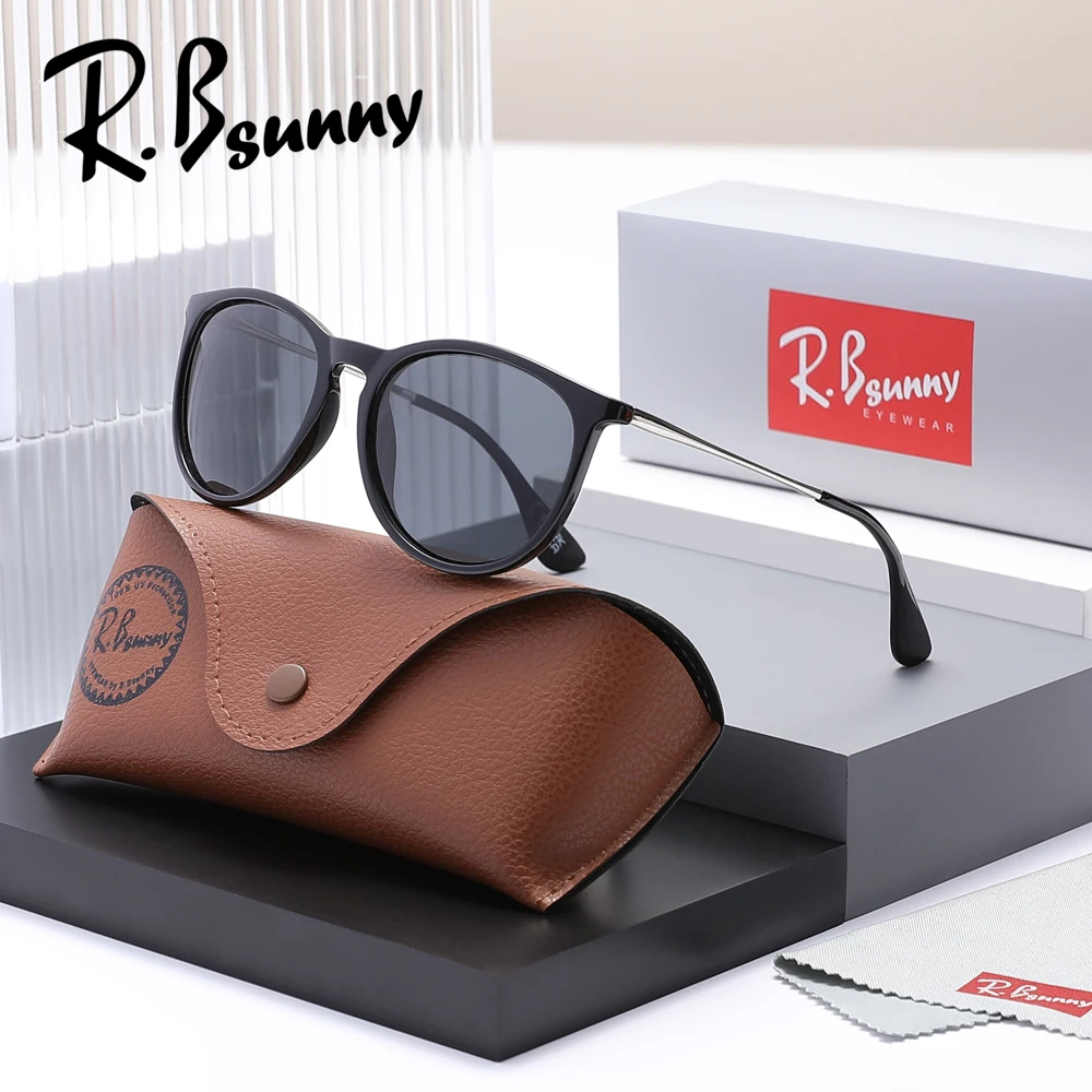 

RBsunny New Classic UV400 Protection Summer Sunglasses for Men Round Frame Driving Eyewear Polarized Women Cat Eye Eyeglasses