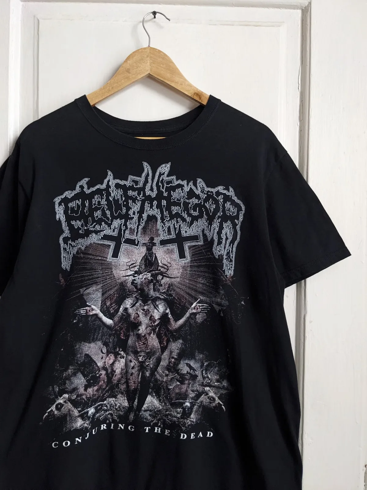Belphegor T Shirt Conjuring The Dead Black All Size S-5Xl