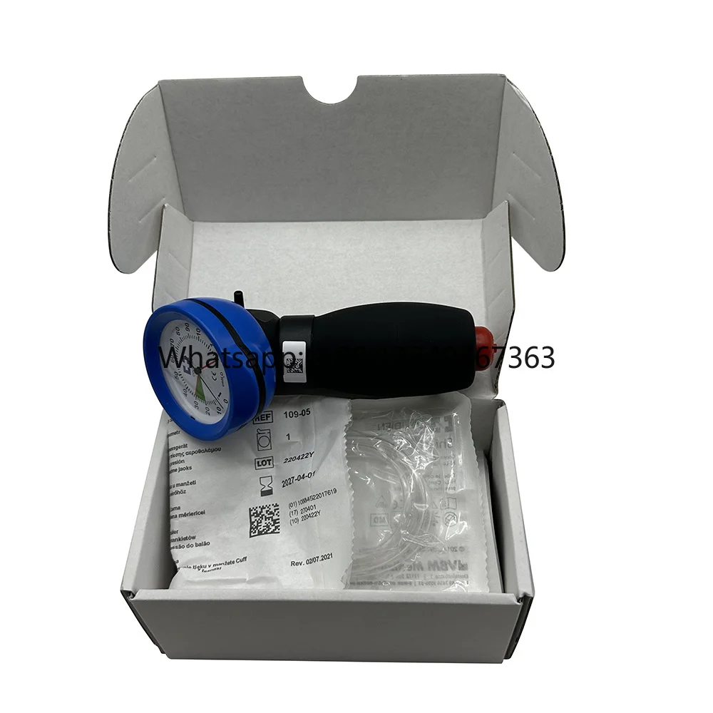 109-02 Handheld Airbag Pressure Gauge, Tracheal Intubation Accessory for Cuff Pressure
