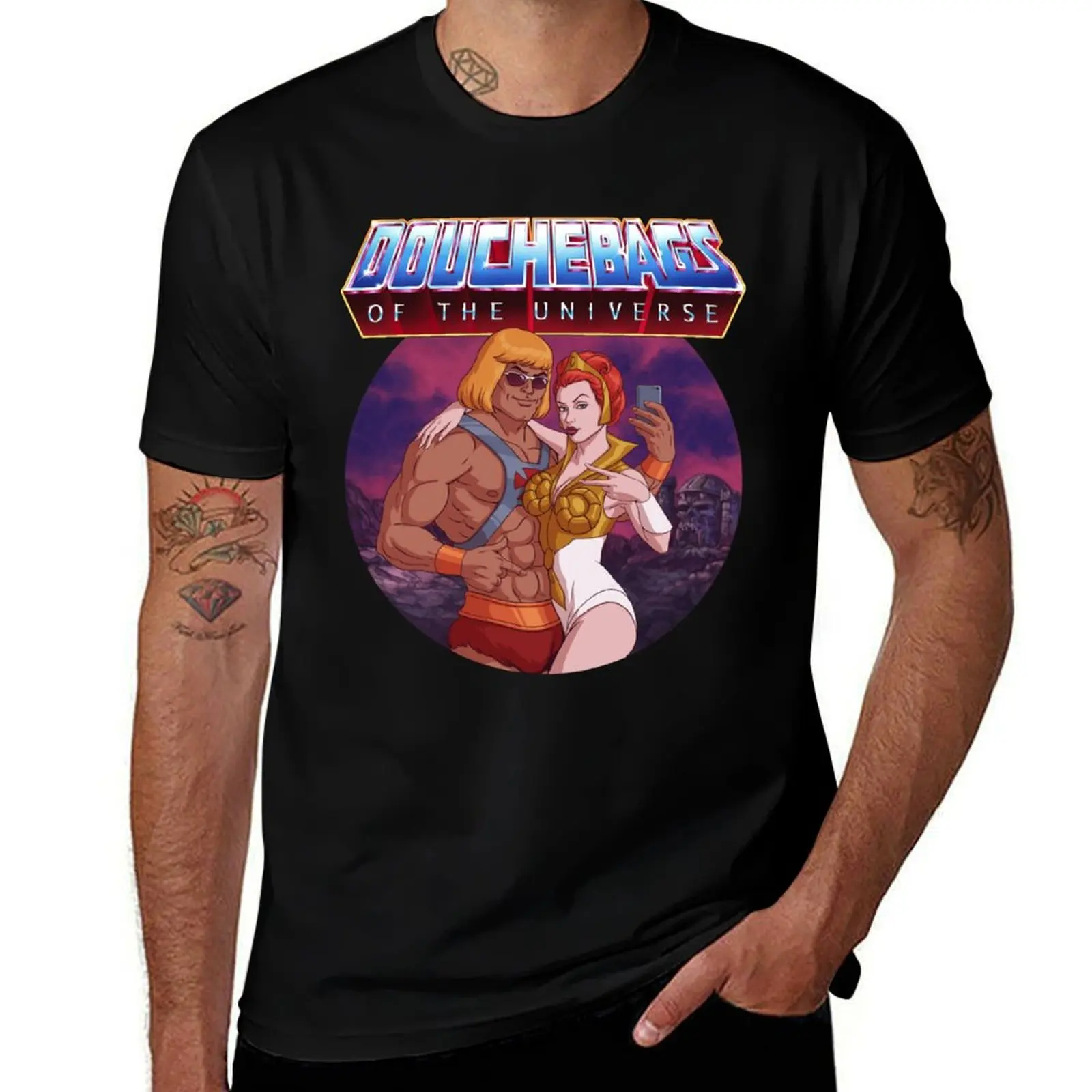 

Douchebags of the Universe T-Shirt man t shirt designer man t shirts cotton T-Shirt