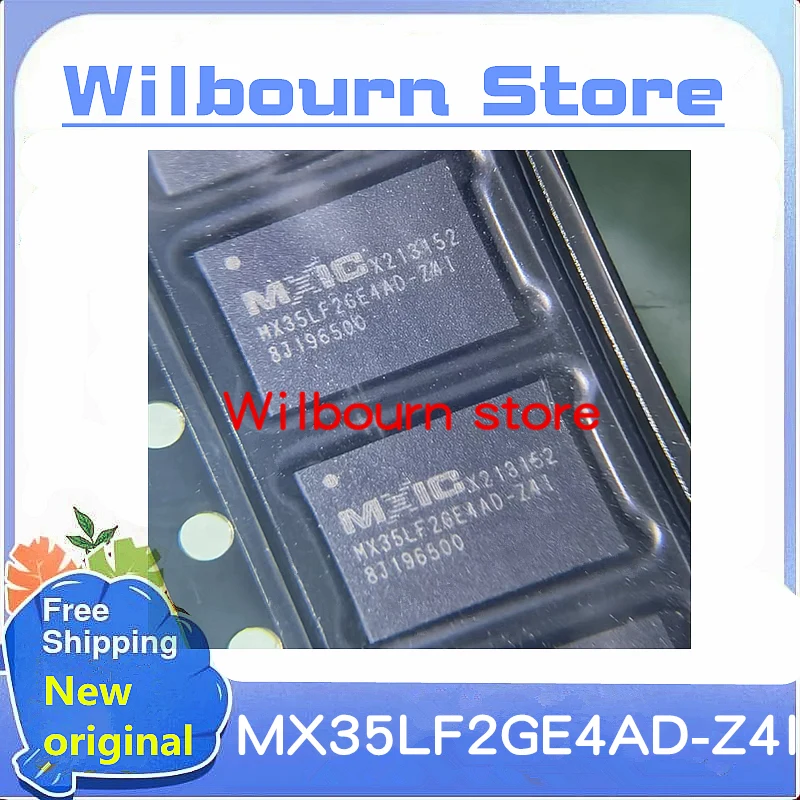 5PCS~20PCS/LOT MX35LF2GE4AD-Z4I MX35LF2GE4AD-Z41 WSON8 Mxsyuan New original