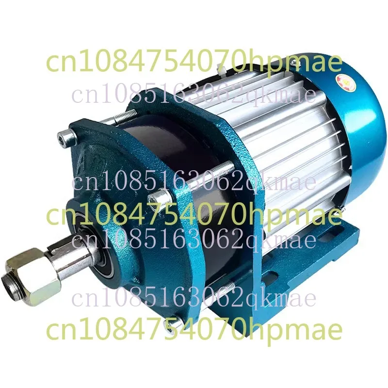 Brushless Mid-Mounted Electrical Machine Assembly 48v1500w2200w3000w High Power Chain Style Electric Tricycle Cargo