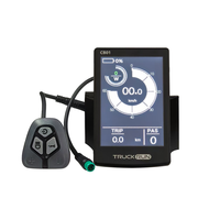 KD718 EBike LCD Display Screen Meter 5pin Speed Controller Panel 36V 48V Conversion kits For fat bike Bicycles MTB