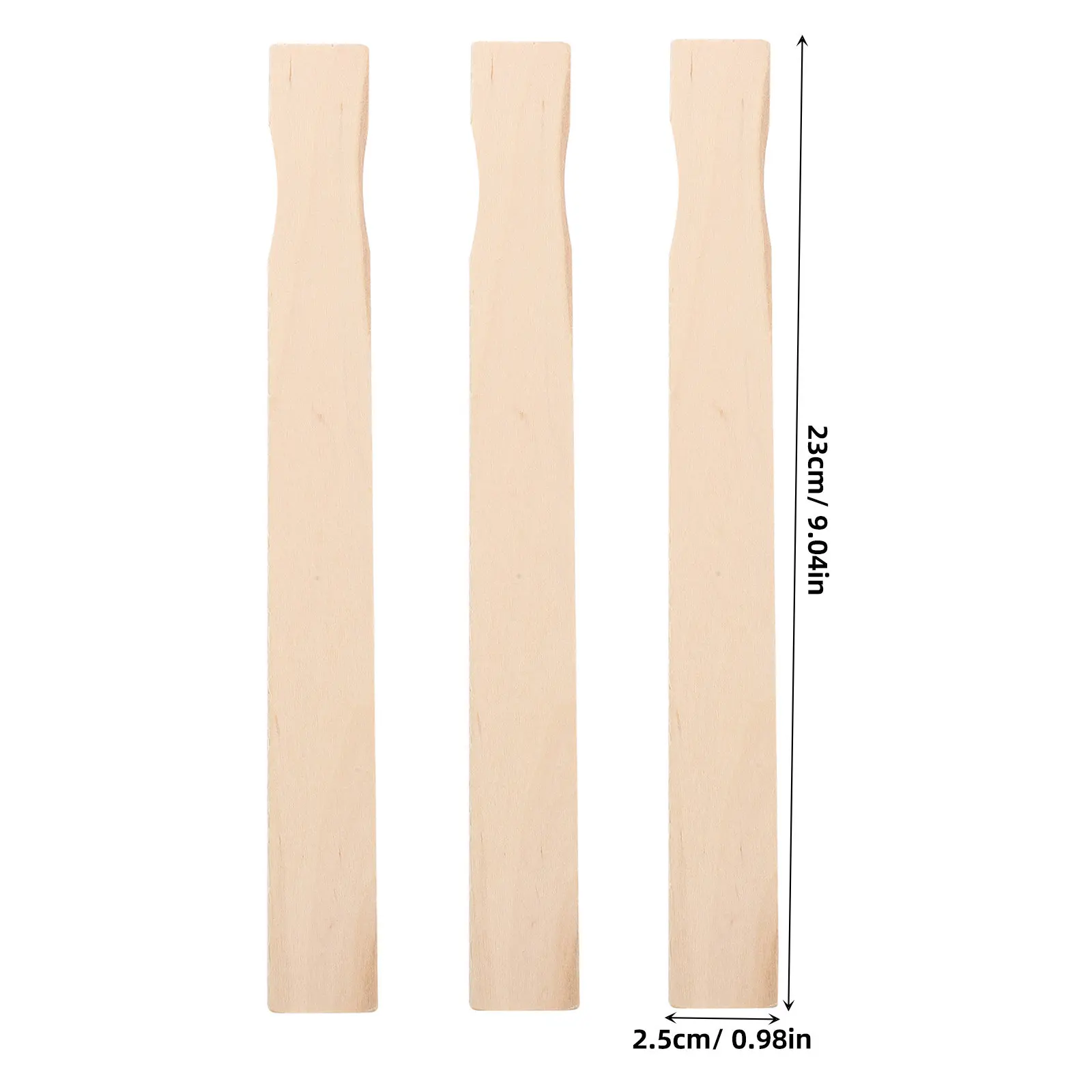 30Pcs Paint Stirring Stick Solid Wood Rod Reusable Paint Mixing Tool Manual Stirring Tool Stir Stick Household Tableware