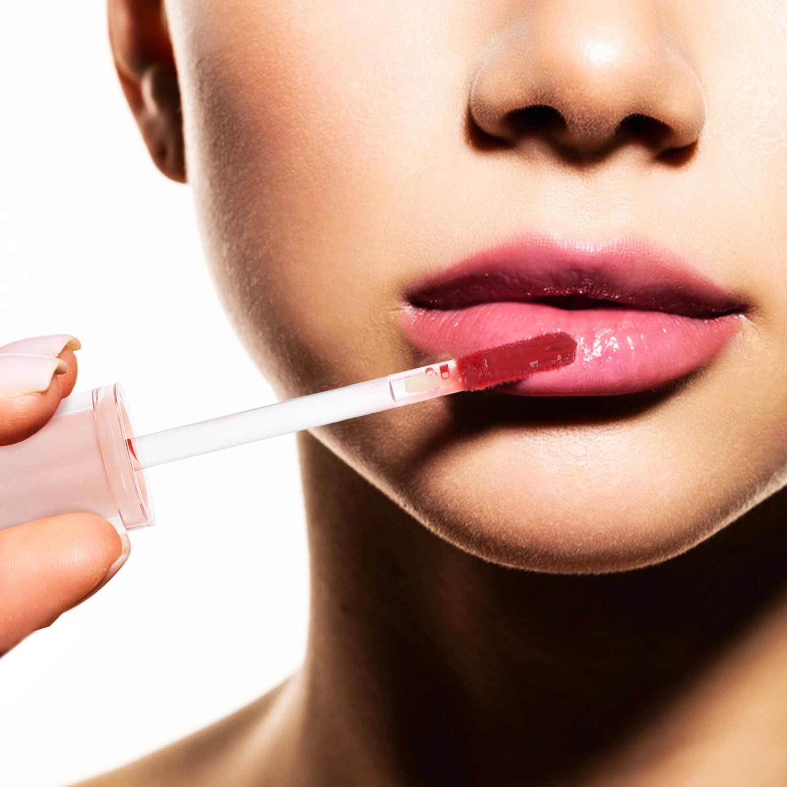 Moisturizing Lip Plumper Gloss with Hydrating Ingredients Thin Layer Application Soft Smooth Lips All Day Cute Lipgloss for Any