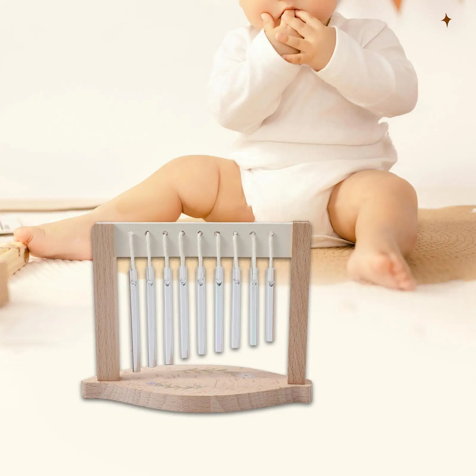 أداة تعليمية Wind Chime لعبة موسيقية للأطفال لممارسة الفصول الدراسية لمرحلة ما قبل المدرسة #1