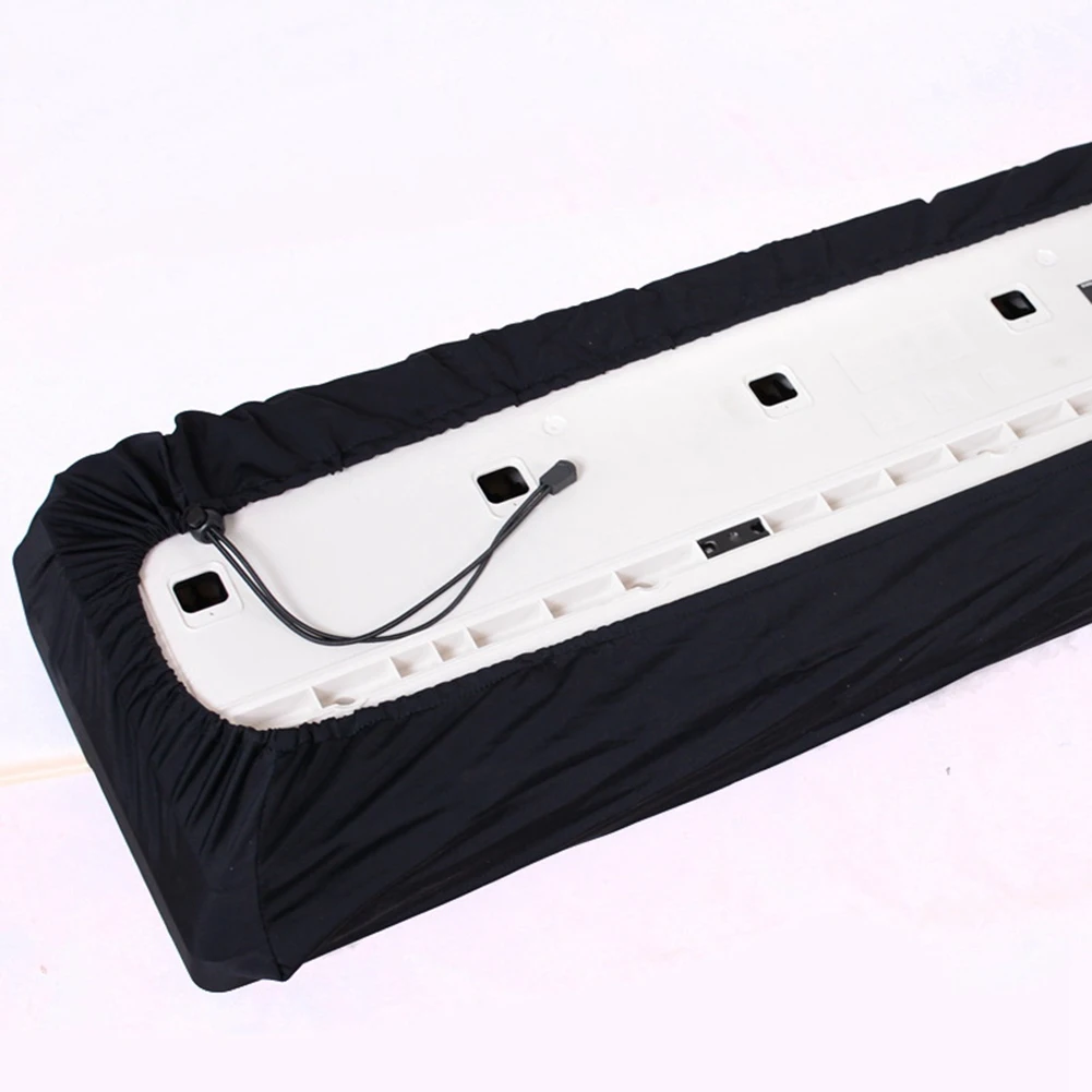 ABJM-Universal Adjustable Elastic 61/73/76 Key Digital Electric Steel, Electronic Piano Cover Dust Cover Piano Cover