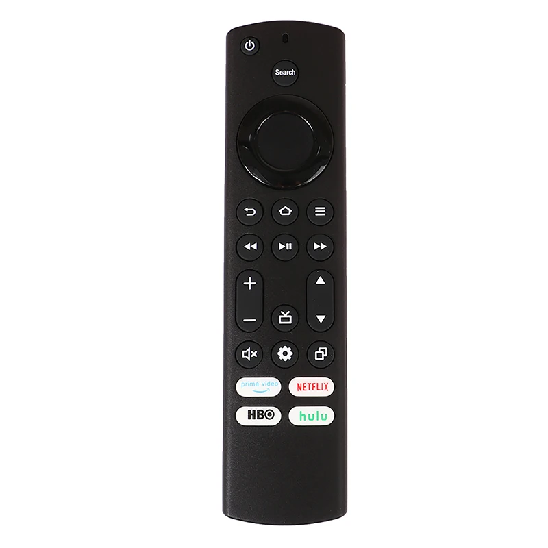 L5B83G Voice Fire Remote Compatible Insignia Toshiba And Pioneer Smart TV With 4 Shortcuts Prime Video Netflix + Hulu