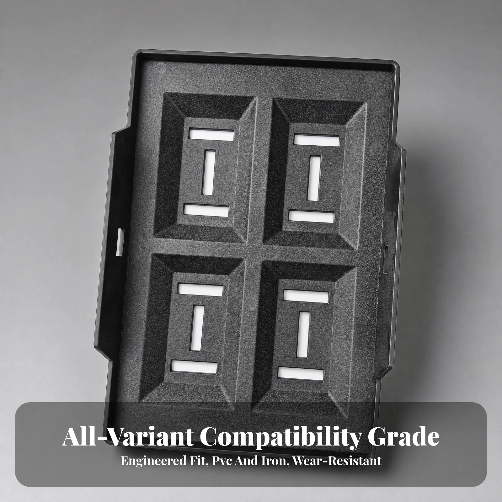 Automotive Battery Mounting Tray High-Strength Car Battery Tray Hardware Secure Stable for Mechanics, Engine Bay