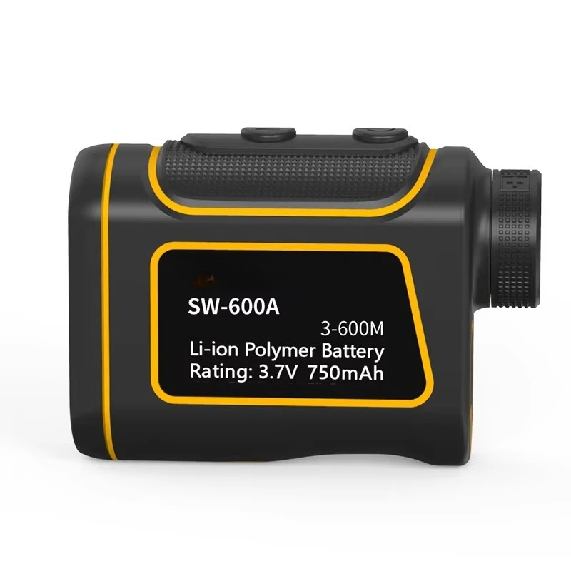600m Distance Best Speed Meter Telescope Laser Golf Rangefinder 6.0x Magnification IP54 for Distance Measurement