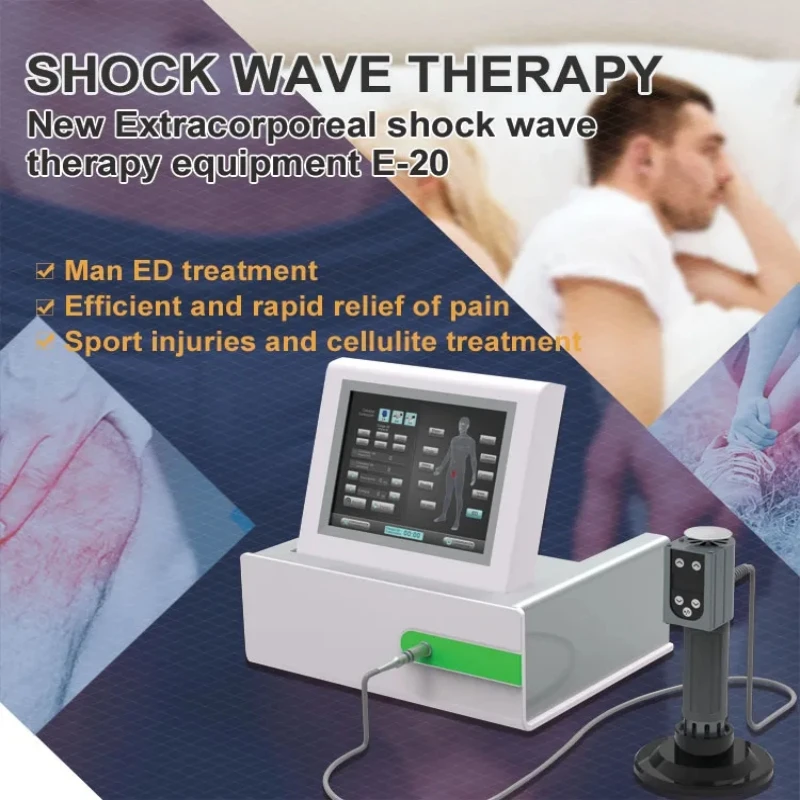 

ESWT Extracorporeal Shock Wave Therapy Machine With 7 Head Pain Relief ED Treatment Body Massager Shockwave Physiotherapy Device