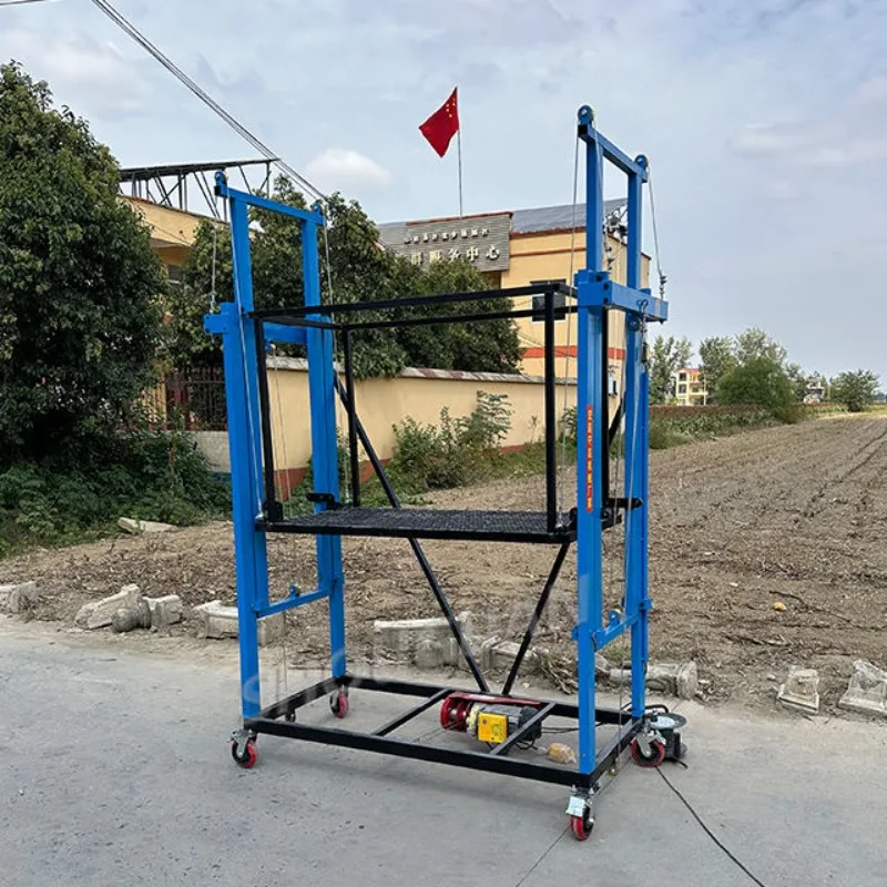

Customizable Mobile Scaffolding 500KG Remote Control Electric Lifting Platform For Indoor Outdoor Decoration Construction