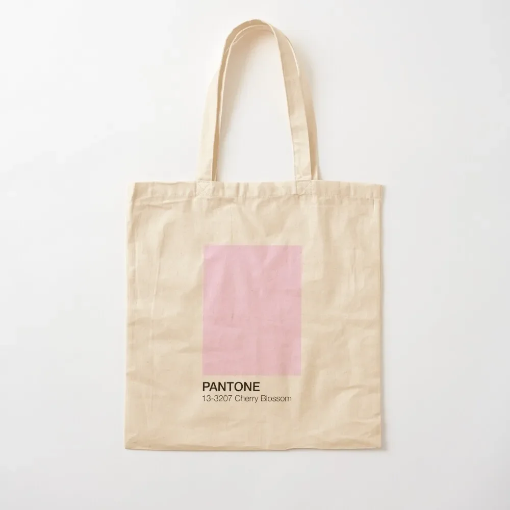 Cherry Blossom Pantone Shade Tote Bag Big bag Cloth bags free delivery bags Handbags Tote Bag