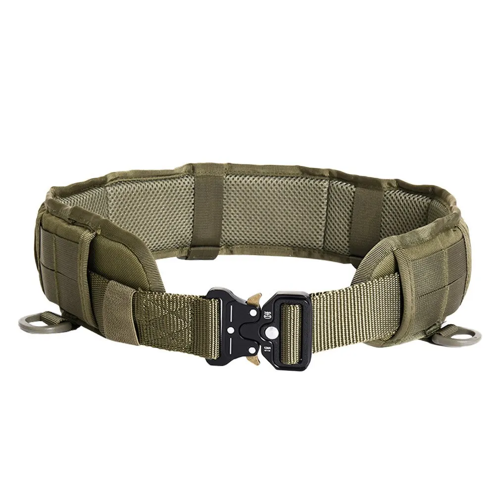 1pcs Men\'s Belt Outdoor Tactical Belt Multi-Function Buckle Nylon Belt High Quality Outdoors Sports Canvas Belts Neutral Girdle