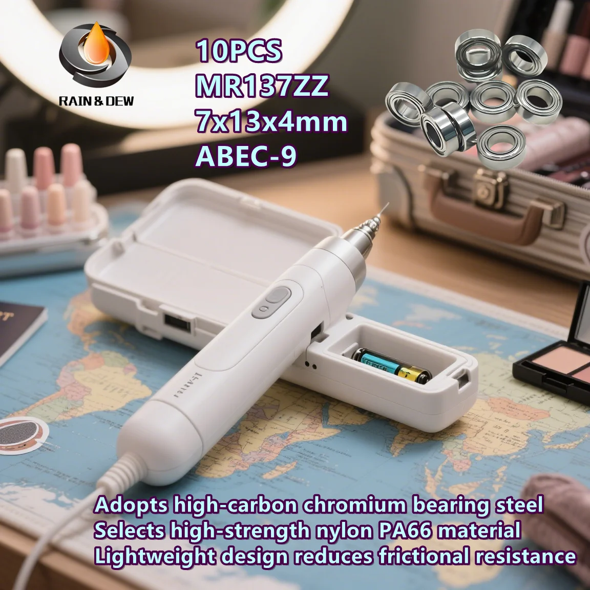 

10 шт. MR137ZZ подшипник 7x13x4 мм шарикоподшипники ABEC-9