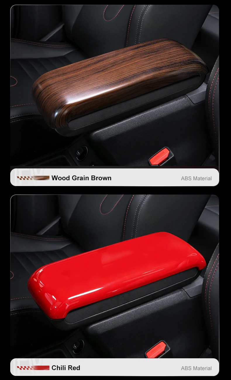 Für MINI Countryman U25 Auto Mittelkonsole Aufbewahrungsbox Armlehnenabdeckung ABS Kratzfest Auto-Innenausstattung Zubehör – Detail 17