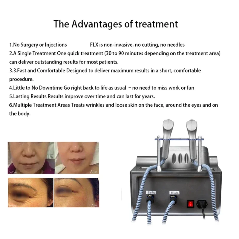 2024 Focused RF Thermolift Face Lift Anti-wrinkle Machine with 40.68MHZ Portable RF Wrinkle Removal Beauty Equipment