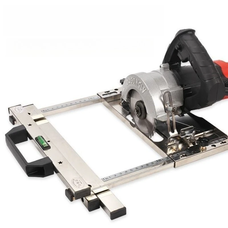Multifunctional Universal Cutting Board Tool Woodworking Cutting Guide Frame Handheld Saw Base Plate Woodworking Tool