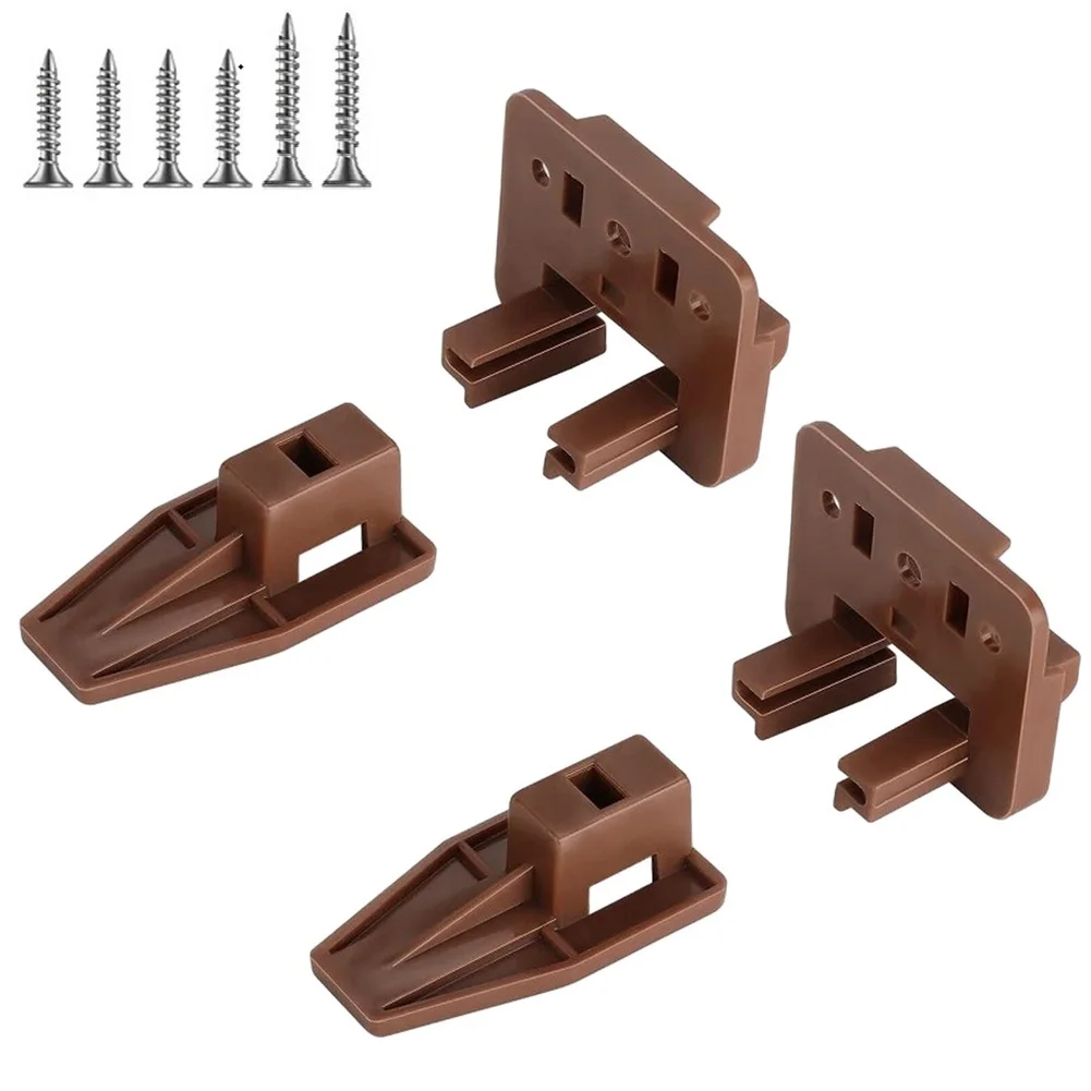 Rails Repair Kit Drawer Guide Kit Furniture Fittings Wardrobes Drawer Rails Repair Kit Drawer Replacement Parts