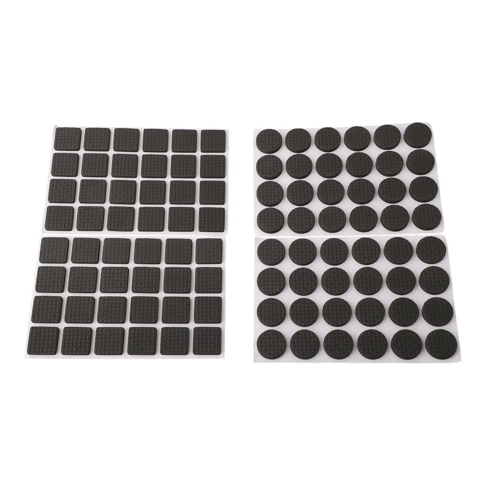 Coussinet de pied de chaise de haute qualité, accessoires utiles, tapis de Table, Protection antidérapant, carré et rond, noir, flambant neuf