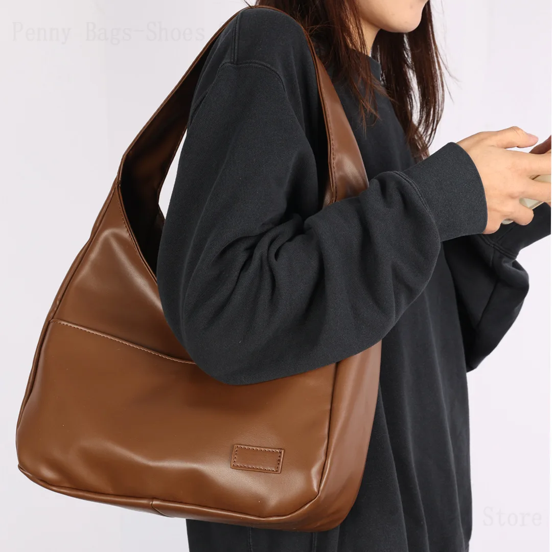 2025 Autumn and Winter New Large Capacity Tote Women's Bag Hand Bucket Shoulder Bag Fashion