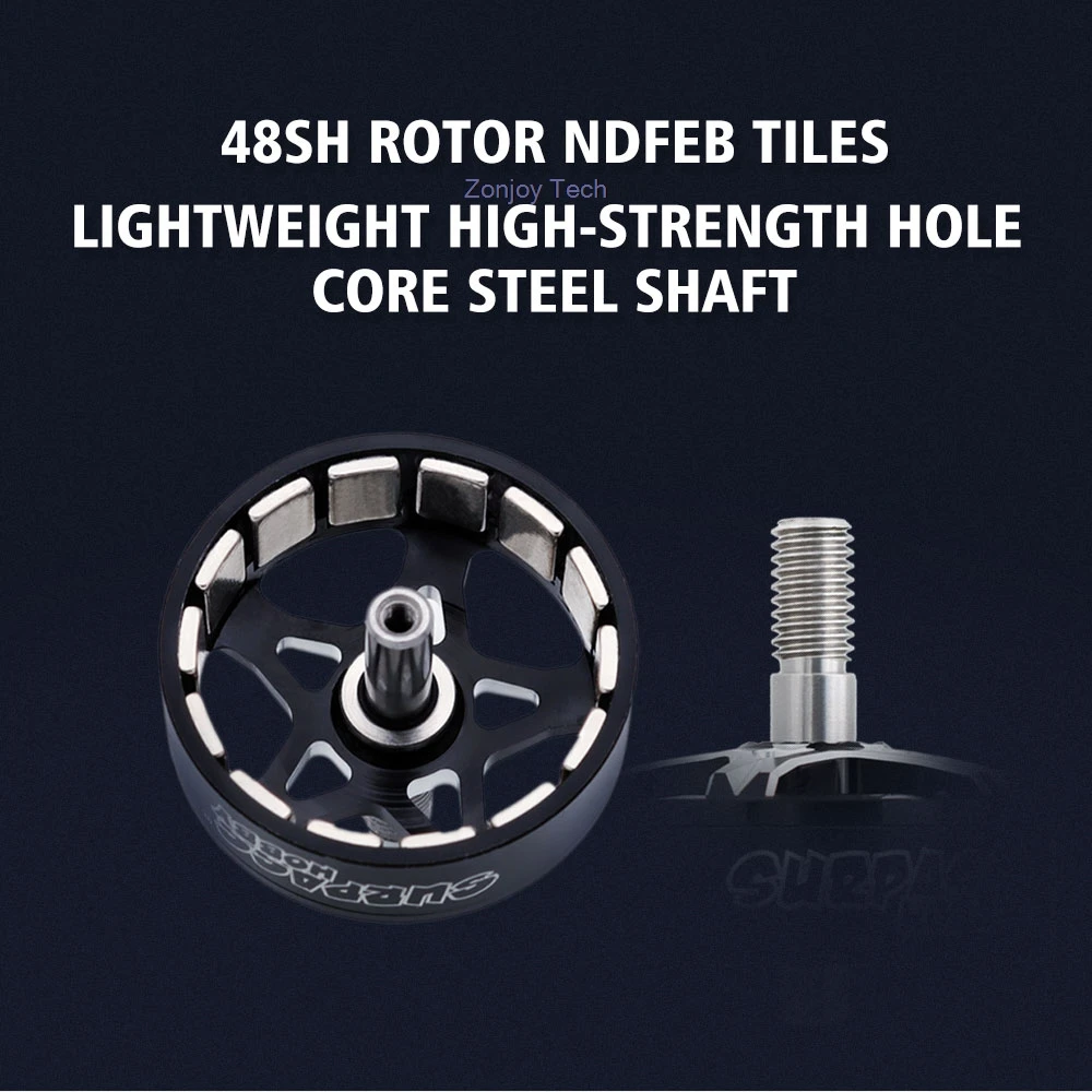 O novo 4PC S4214 400KV S4218 é adequado para o motor sem escova 6S de classe de competição de alta qualidade FPV de 12,13 polegadas