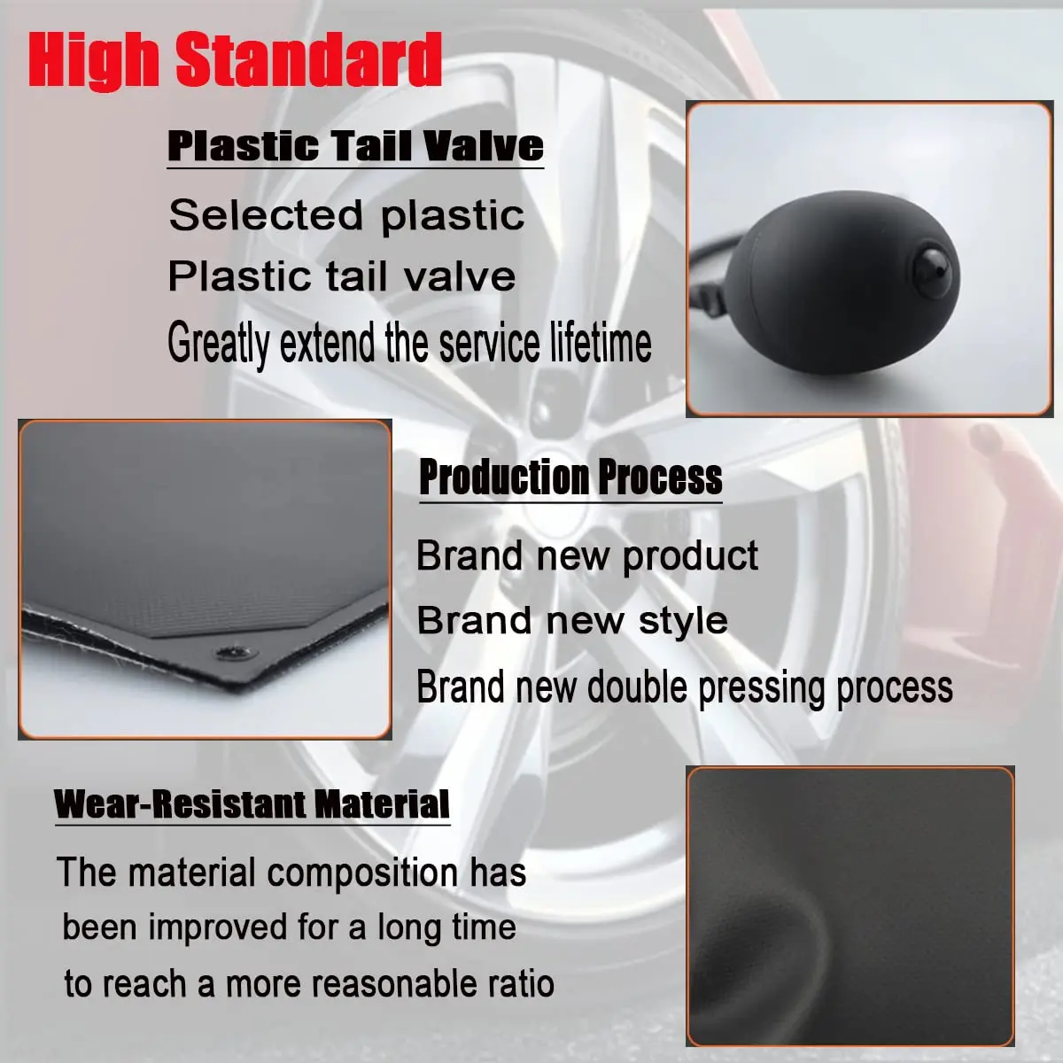 Air Spacers Automatic Adjustable Air Wedge Bag Pump Leveling and Alignment Tool Inflatable Cushions for Car Door Mount Windows