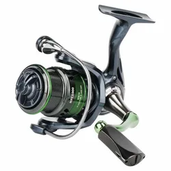 Mavllos Bacchus Trout Spinning Reel, Ratio 6.2:1 Metal Handle+Shllow Spool Ultralight Saltwater Carp Fishing Reel for Bass Pike