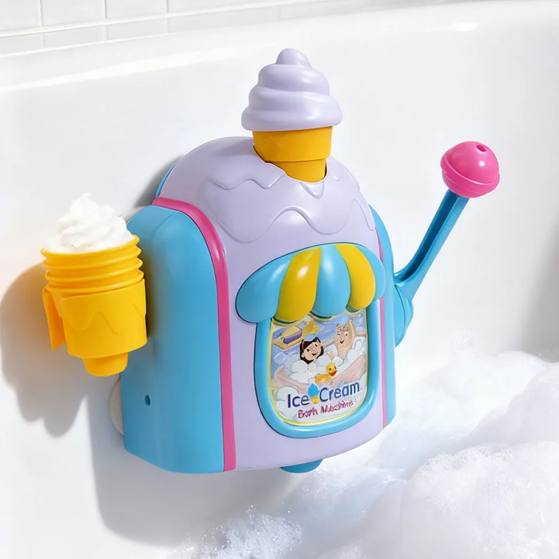 Bubble Machine Maker, Automatic Bubble Blower for Kids, Outdoor Party Toy, Birthday Gift
