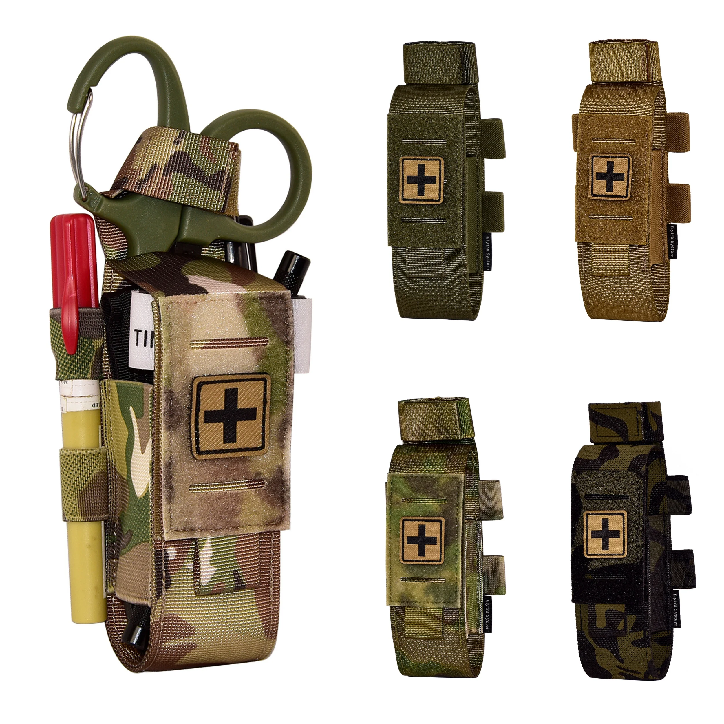 

Bfg Molle Magazine Bag Tactical Elastic Double Storage Bag 9mm Elastic Functional Package Outdoor Sports Lightweight Equipment